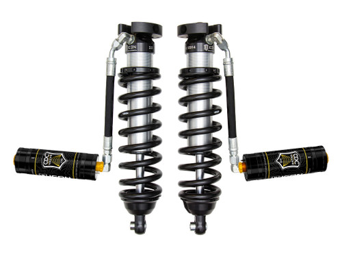 ICON 1996-2004 Toyota Tacoma 0-3" Lift FrontV.S. 2.5 Series Coilover Kit Extended Travel Remote Reservoir w/ CDCV - 58715C