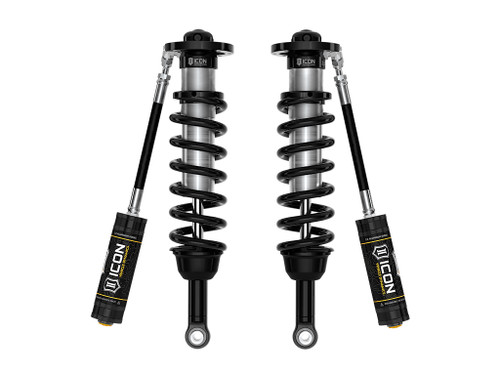 ICON 2022-2025 Toyota Tundra 1.25-3.5" Lift/2023-2025 Sequoia 3-4.5" Lift Front V.S. 2.5 Series Coilover Kit Remote Reservoir Pair - 58770