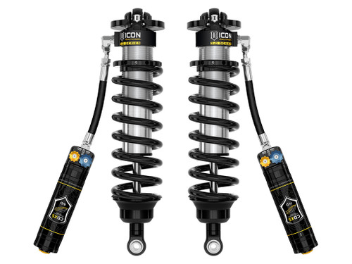 ICON 2022-2025 Toyota Tundra 1.25-3.25" Lift/2023-2025 Sequoia 3-4.25" Lift V.S. 3.0 Series Front Coilover Kit Remote Reservoir w/ CDXS Pair - 58775X
