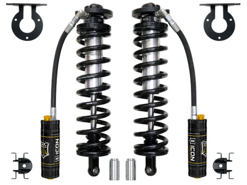 ICON 2005-2025 Ford F-250/F-350 Super Duty 4WD 4-5.5” Lift Front V.S. 2.5 Series Coilover Conversion Kit Remote Reservoir w/ CDCV - 61721C