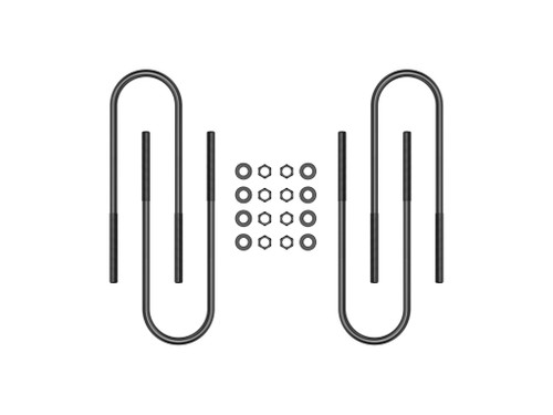 ICON 2011-2025 Ford F-250/F-350 Super Duty Rear 15” U-Bolt Kit - 67003