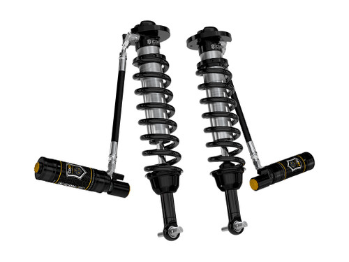 ICON 2021-2024 Ford F-150 4WD/Tremor 3.5-4.5"/2.5-3" Lift Front V.S. 2.5 Series Coilovers Remote Reservoir w/ CDEV Pair - 91824E