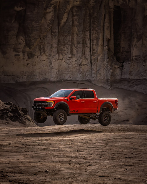 ICON 2021-2025 Ford F-150 Raptor 1-3" Lift Front V.S. 3.0 Series Coilover Kit Remote Reservoir w/ CDEV - 95003