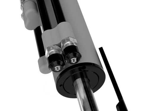 ICON 2021-2025 Ford F-150 Raptor Driver Rear V.S. 3.0 Series Zeta Bypass RXT Shock Absorber Remote Reservoir w/ CDEV - 95206L