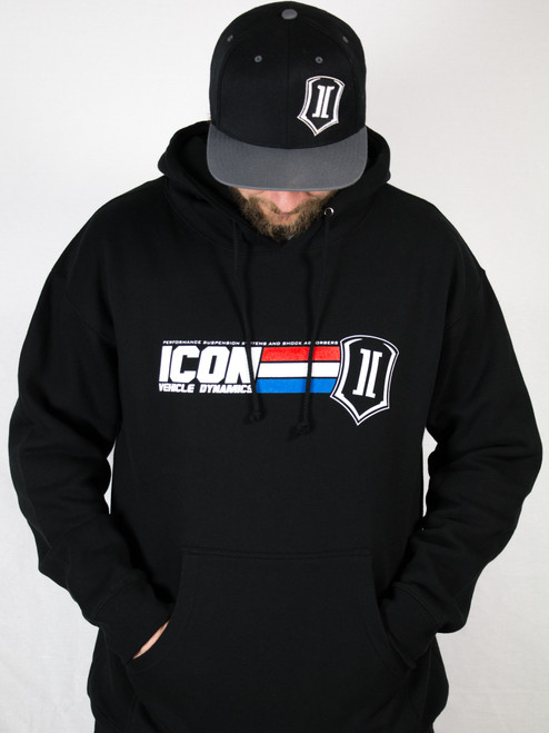 ICON GI HOODY BLACK - MEDIUM - ICON-HOODY-GI-BLK-M