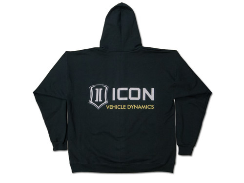 ICON STANDARD HOODY BLACK - XXLARGE - ICON-HOODY-STD-BLK-XXL