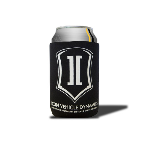 ICON BLACK KOOZIE W/SHIELD - ICON-KOOZIE
