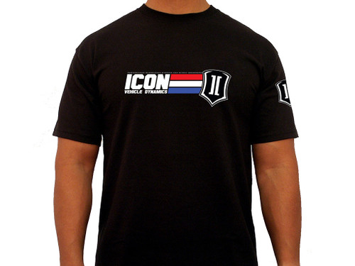 ICON GI TEE BLACK - XXXLARGE - ICON-TEE-GI-BLK-XXXL