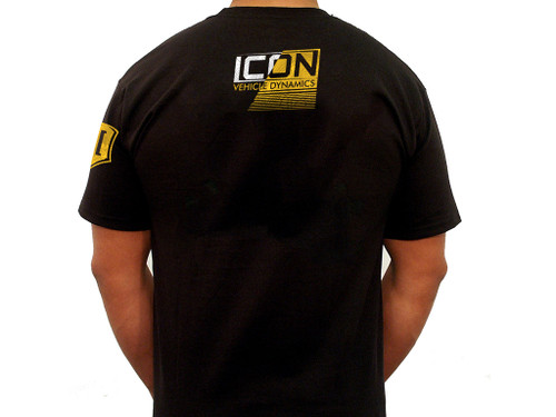ICON STRIKEOUT TEE BLACK - SMALL - ICON-TEE-STR-BLK-S
