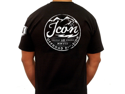 ICON VINTAGE TEE BLACK - XLARGE - ICON-TEE-VIN-BLK-XL