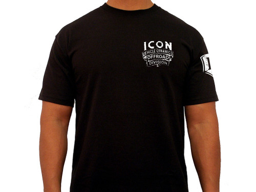 ICON WESTERN TEE BLACK - XXXLARGE - ICON-TEE-WST-BLK-XXXL