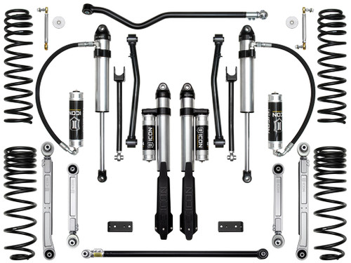 20-UP JEEP GLADIATOR 2.5" STAGE 7 SUSPENSION SYSTEM (BILLET) - K22107