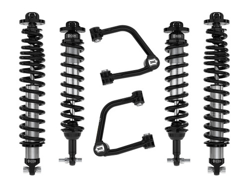 ICON 2021-2023 Ford Bronco Sasquatch 2-3" Lift Stage 3 Suspension System Tubular - K40013T