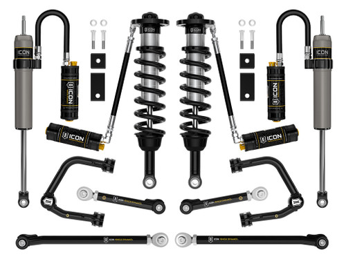 ICON 2022-2025 Toyota Tundra 2-3.5" Lift Stage 10 2.5 Suspension System Tubular CDCV - K53200T