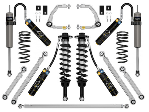 ICON 2022-2025 Toyota Tundra 1.25-3.5" Lift Stage 11 2.5 Suspension System Billet CDXS - K53201D