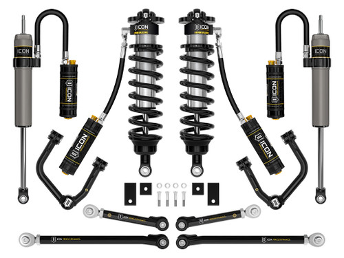 ICON 2022-2025 Toyota Tundra 2-3.25" Lift Stage 1 3.0 Suspension System Tubular CDCV - K53211T