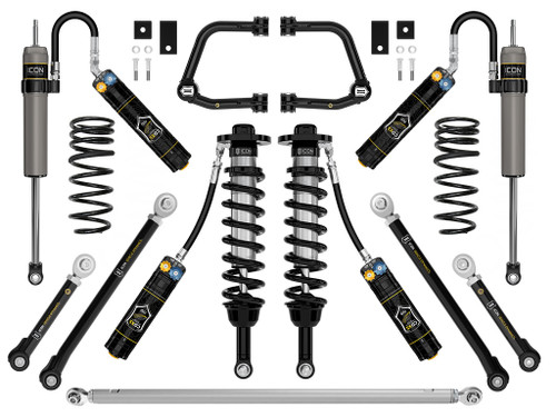 ICON 2023-2025 Toyota Sequoia 3-4.5" Lift Stage 10 Suspension System Tubular CDXS TRD - K53240TDS