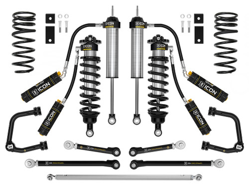 ICON 2023-2025 Toyota Sequoia 3-4.25" Lift Stage 2 (TRD) 3.0 Suspension System Tubular CDCV - K53252TS