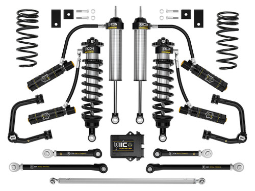 ICON 2023-2025 Toyota Sequoia 3-4.25" Lift Stage 4 3.0 Suspension System Tubular TRD - K53254TS