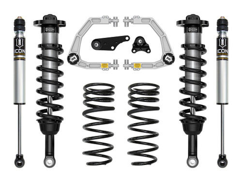 ICON 2024-2025 Toyota Tacoma 1.25-3" Lift Stage 2 Suspension System Billet Overland Rear Springs - K53292X