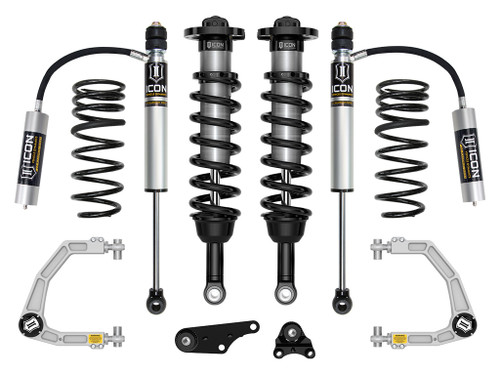 ICON 2024-2025 Toyota Tacoma 1.25-3" Lift Stage 3 Suspension System Billet Overland Rear Springs - K53293X
