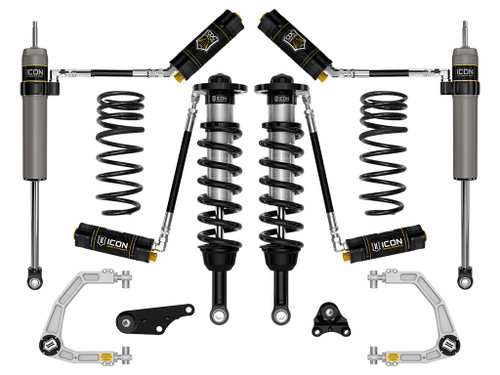 ICON 2024-2025 Toyota Tacoma 1.25-3" Lift Stage 5 Suspension System Billet Triple Rate Rear Springs - K53295S