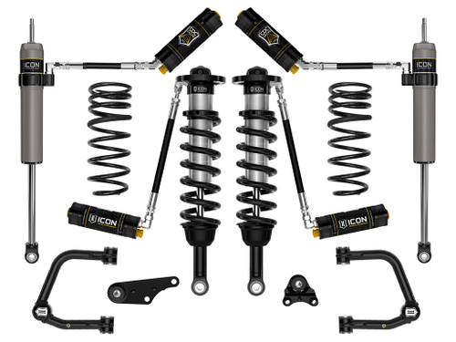 ICON 2024-2025 Toyota Tacoma 1.25-3" Lift Stage 5 Suspension System Tubular Overland Rear Springs - K53295TX