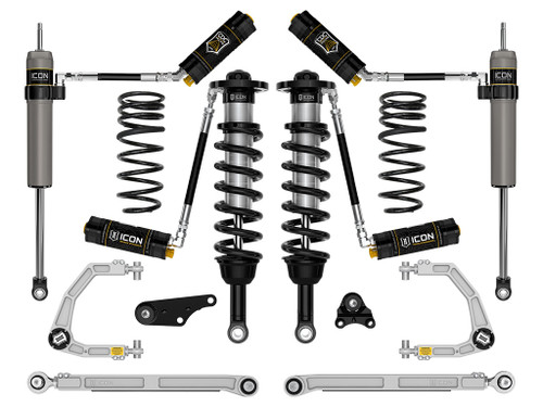ICON 2024-2025 Toyota Tacoma 1.25-3" Lift Stage 8 Suspension System Billet Overland Rear Springs - K53298X