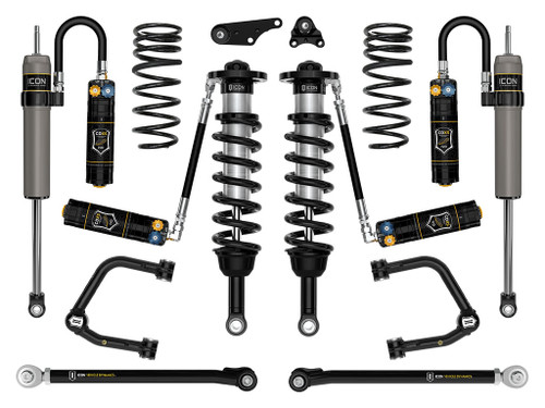 ICON 2024-2025 Toyota Tacoma 1.25-3" Lift Stage 9 Suspension System Tubular Triple Rate Rear Springs - K53299TS