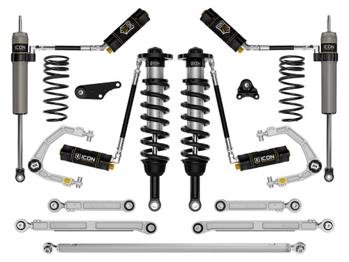 ICON 2024-2025 Toyota Tacoma 1.25-3" Lift Stage 11 Suspension System Billet Overland Rear Springs - K53301X