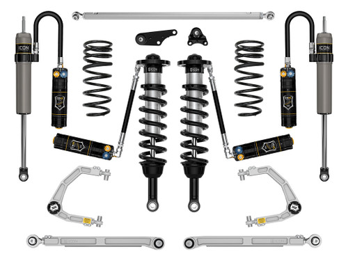ICON 2024-2025 Toyota Land Cruiser 250 Series 1.25-3" Lift Stage 8 Suspension System CDXS Billet - K53368D