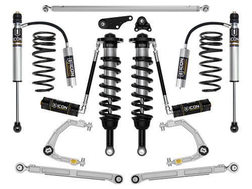 ICON 2025 Toyota 4Runner 4WD 1.25-3" Lift Stage 4 Suspension System Billet - K53404