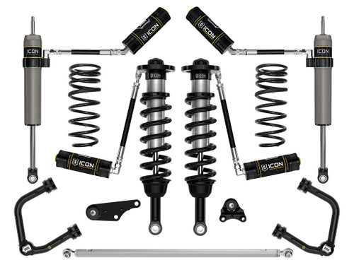 ICON 2025 Toyota 4Runner 4WD 1.25-3" Lift Stage 6 Suspension System Tubular - K53406T