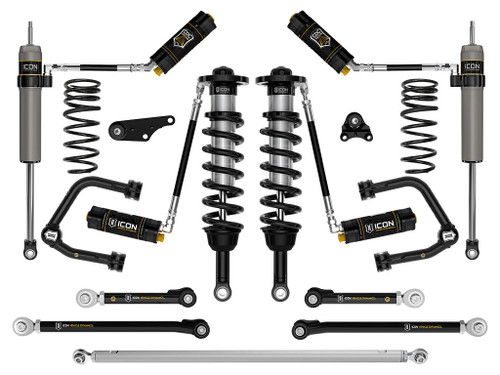 ICON 2025 Toyota 4Runner 4WD 1.25-3" Lift Stage 10 Suspension System Tubular - K53410T