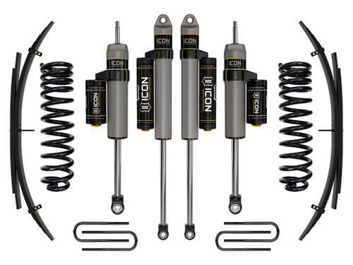 ICON 2011-2016 Ford F-250/F-350 Super Duty 4WD Diesel 2.5" Lift Stage 3 Suspension System w/ Expansion Packs - K62583