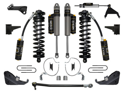 ICON 2023-2025 Ford F-250/F-350 Super Duty 4WD 4-5.5" Lift Stage 5 Coilover Conversion System - K63175