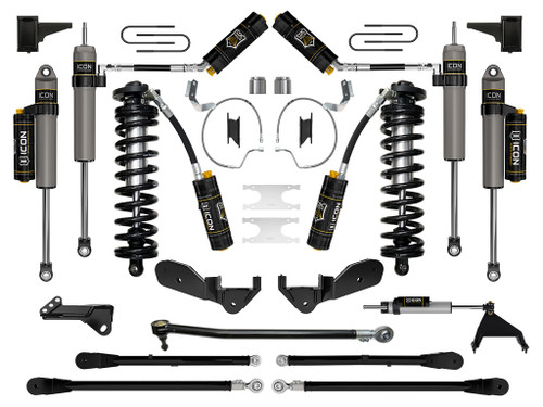 ICON 2023-2025 Ford F-250/F-350 Super Duty 4WD 4-5.5" Lift Stage 7 Coilover Conversion System - K63177