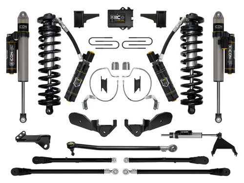 ICON 2023-2025 Ford F-250/F-350 Super Duty 4WD 4-5.5" Lift Stage 8 Coilover Conversion System - K63178