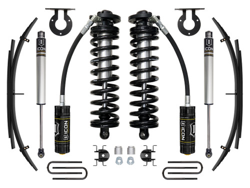 ICON 11-16 Ford F250/F350 2.5-3" Lift Stage 1 Coilover System w/ Leaf Springs - K63191
