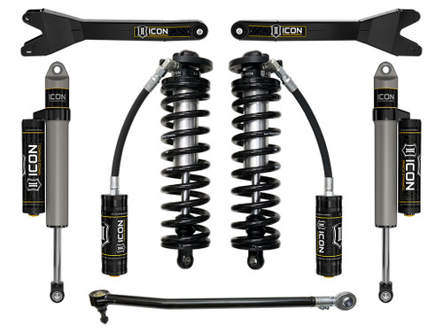 ICON 2023-2025 Ford F-250/F-350 Super Duty 4WD 2.5-3" Lift Stage 3 Coilover Conversion System w/ Radius Arms - K63203R