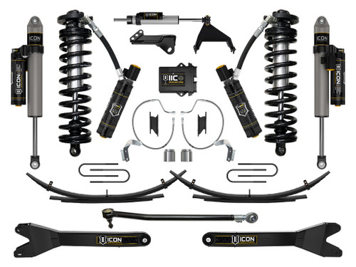 ICON 2023-2025 Ford F-250/F-350 Super Duty 4WD 4-5.5" Lift Stage 8 Coilover Conversion System w/ Radius Arms & Expansion Packs - K63218RL