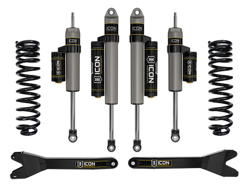 ICON 2023-2025 Ford F-250/F-350 Super Duty 4WD Diesel 2.5" Lift Stage 2 Suspension System w/ Radius Arms - K65891R