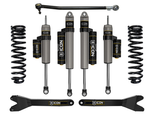ICON 2023-2025 Ford F-250/F-350 Super Duty 4WD Diesel 2.5" Lift Stage 3 Suspension System w/ Radius Arms - K65892R