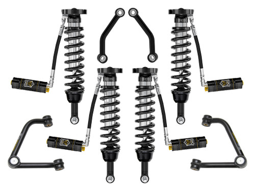 ICON 2021-2023 Chevrolet Tahoe & Suburban/2021-2023 GMC Yukon & Yukon XL 2.5-3.25" Lift Stage 4 Suspension System Tubular UCA - K73104T