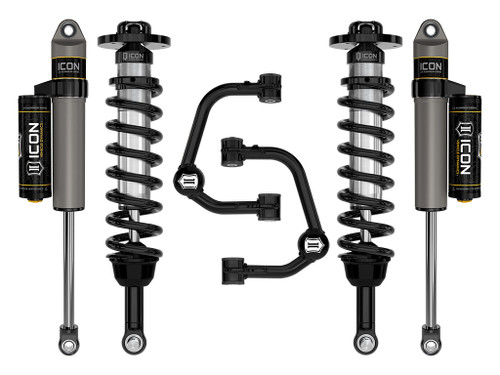 ICON 2021-2024 Ford F-150 4WD 2.75-3.5" Lift Stage 2 Suspension System Tubular - K93132T