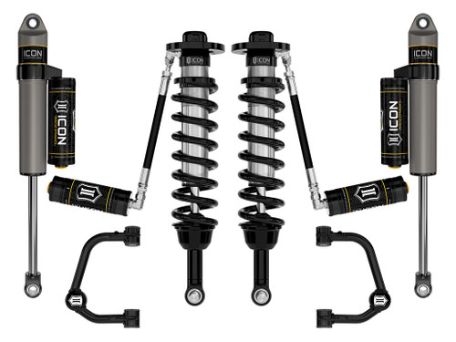 ICON 2021-2024 Ford F-150 4WD 2.75-3.5" Lift Stage 3 Suspension System Tubular - K93133T