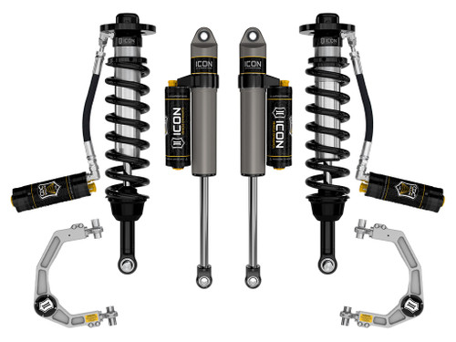 ICON 2021-2024 Ford F-150 Tremor 2.5-3" Lift Stage 4 Suspension System Billet CDCV - K93164