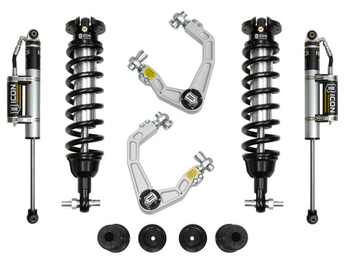 ICON 19-21 Ford Ranger 0-3.5" Lift Stage 3 Susp System Billet UCA Al Knuckle - K93203A