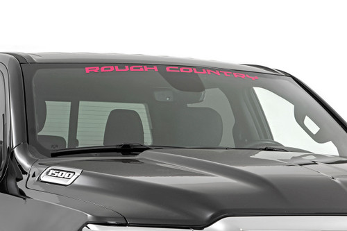 Rough Country - Rough Country Decal - 3.6 Inch x 35 Inch - Pink - 84166PK