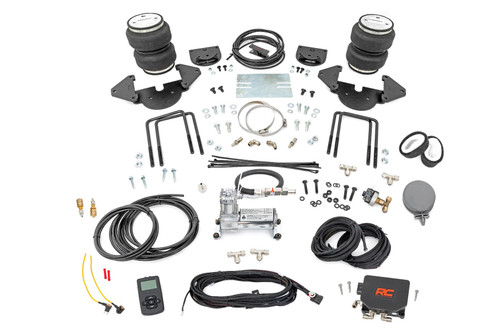 Rough Country - Air Spring Kit w/compressor - Stock Height - Wireless Controller - Chevy/GMC 1500 (19-25 - 10011WC
